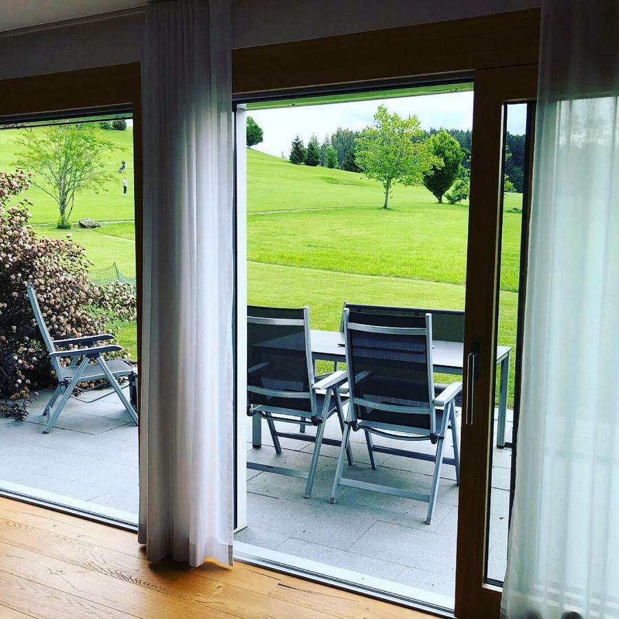 Chalet Alpenrose 134Qm Am Golfplatz Oberstaufen Luaran gambar